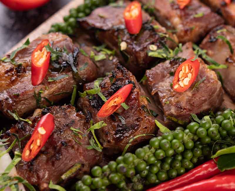 Beef catering options