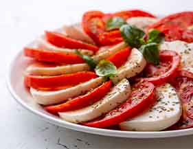 Fresh Mozzarella & Tomato Platter