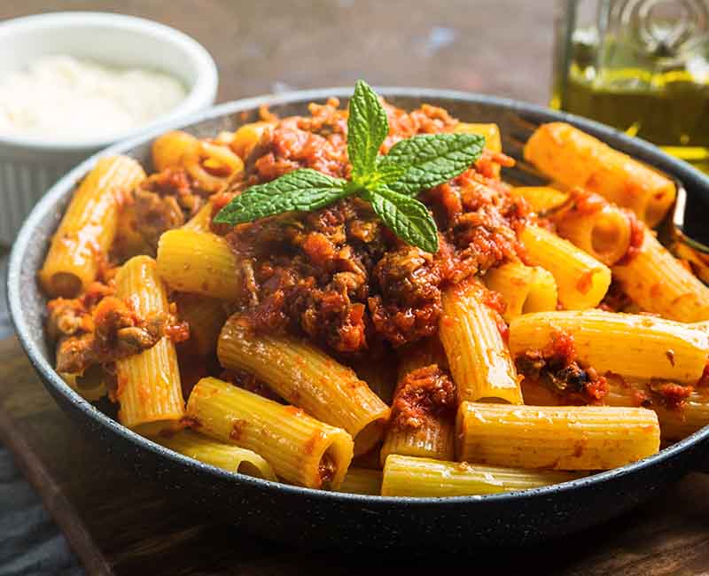 Best Rigatoni Bolognese in brooklyn