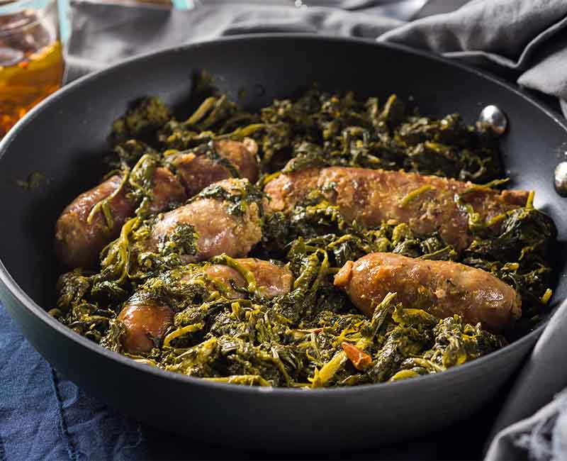 Best Sausage and Broccoli Rabe in brooklyn